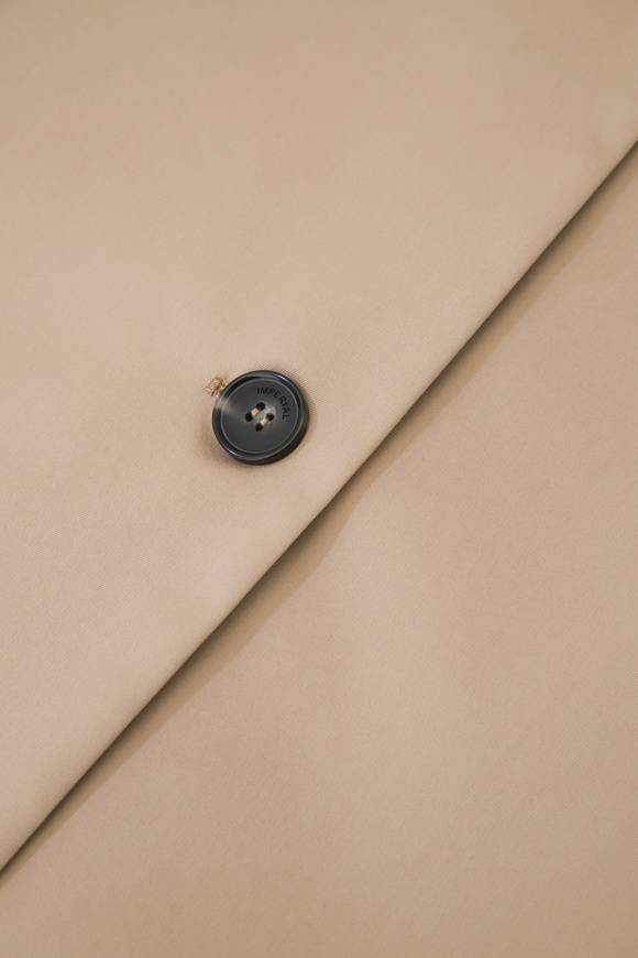 Please Jeans IMPERIAL TRENCHCOAT - KI4 HLJ - BEIGE Vendita Calda