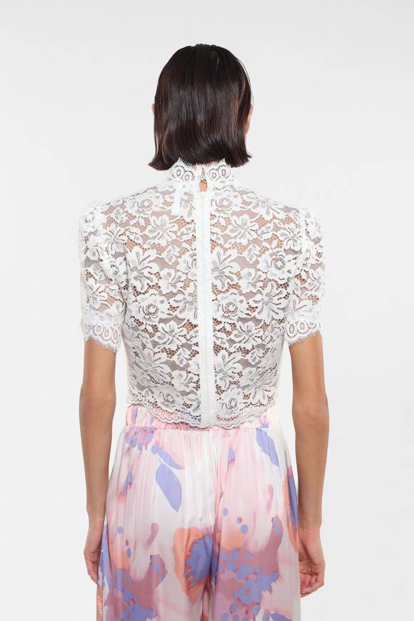 Please Jeans IMPERIAL CROPPED SHIRT - CMA HSC - LATTE I Più Venduti