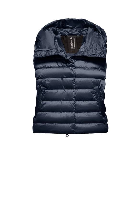 Please Jeans BOMBOOGIE DOWN JACKET - VW8 LC4 - POSEIDON BLUE Vendite Flash