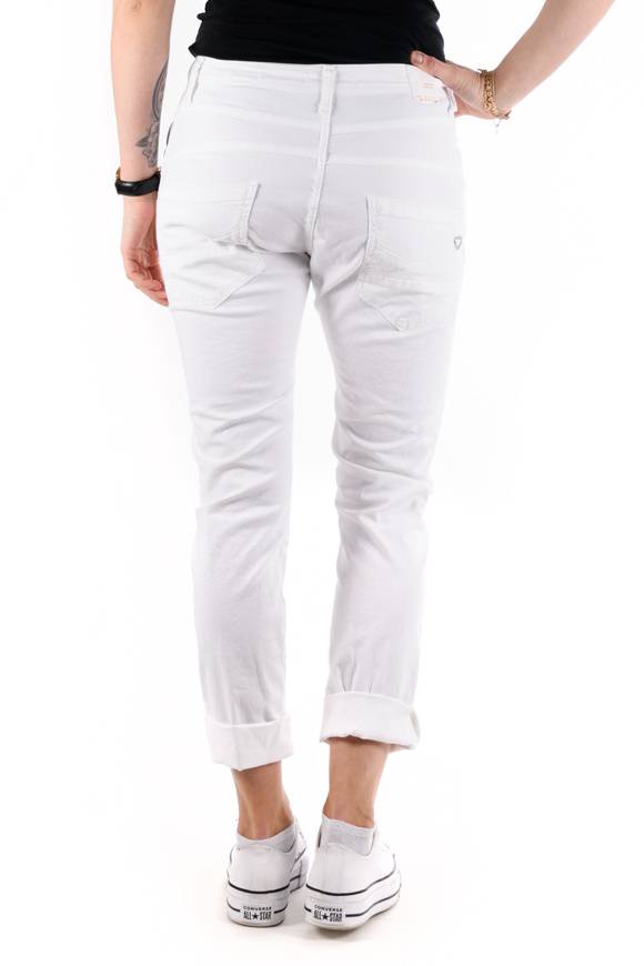 Please Jeans PLEASE - PANTALONI P78 N3N - BIANCO OTTICO In Saldo