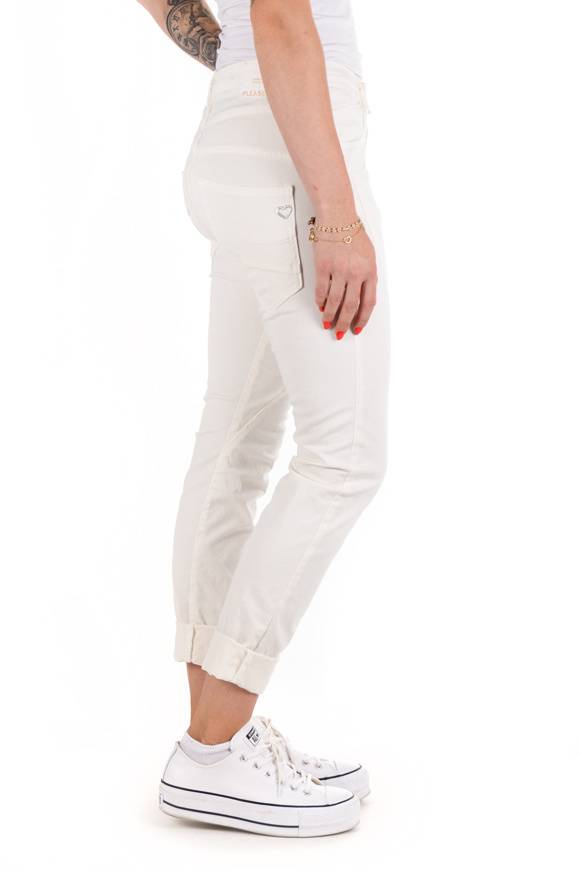 Please Jeans PLEASE - PANTALONI P78 N3N - UNBLEACHED Moda