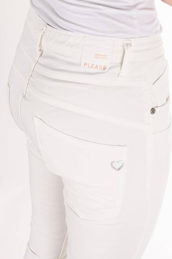 Please Jeans PLEASE - PANTALONI P78 N3N - UNBLEACHED Moda