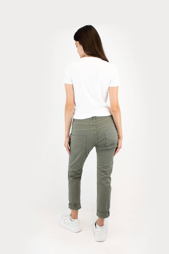 Please Jeans PLEASE - PANTALONI P78 N3N - MILITARE 2025
