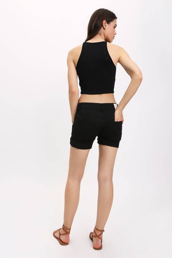 Please Jeans PLEASE – SHORTS P88 N3N - NERO Comprane uno, ottenene uno gratis