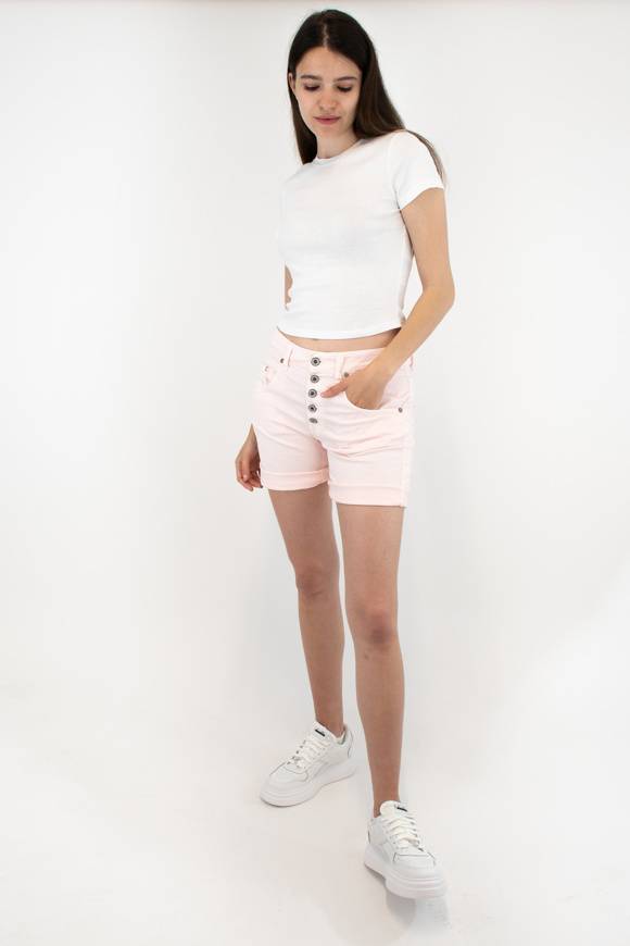 Please Jeans PLEASE SHORTS - P88 N3N - ARGILLA ROSA Qualità
