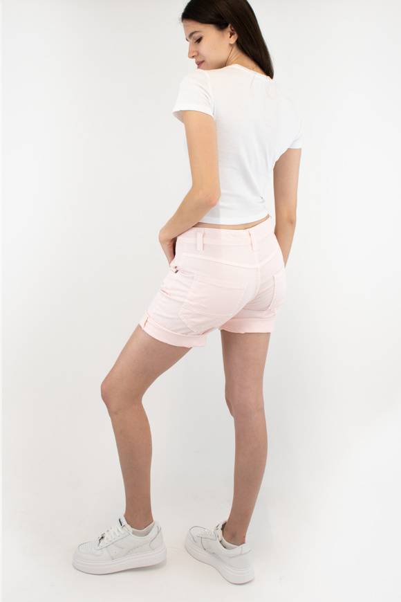 Please Jeans PLEASE SHORTS - P88 N3N - ARGILLA ROSA Qualità