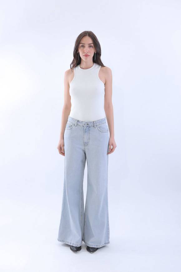 Please Jeans HAVEONE JEANS FRANKIE - PGZ 049 - LIGHT DENIM Soddisfazione Garantita
