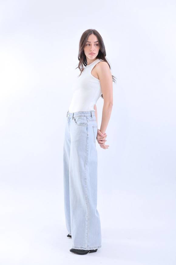Please Jeans HAVEONE JEANS FRANKIE - PGZ 049 - LIGHT DENIM Soddisfazione Garantita