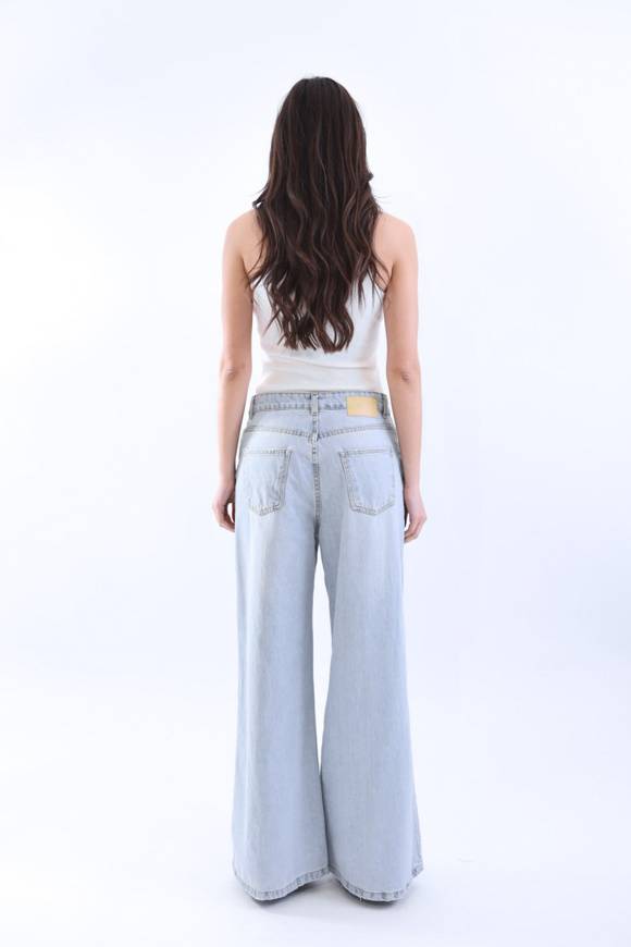 Please Jeans HAVEONE JEANS FRANKIE - PGZ 049 - LIGHT DENIM Soddisfazione Garantita