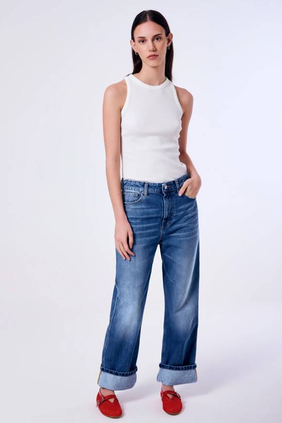 Please Jeans VICOLO KATE JEANS - DB5 286 - BLUE DENIM Qualità Garantita