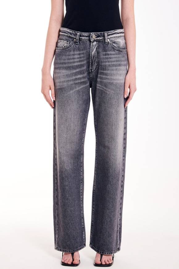 Please Jeans VICOLO KATE JEANS - DB5 014 - NERO/GRIGIO Fino Al -60%