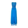 Poems Roma ABITO LUNGO PAILLETTES PETROLIO Shopping Online