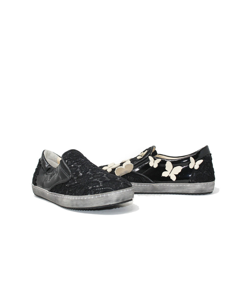 Pokemaoke Sneakers Farfalle Paillettes Vendite Flash