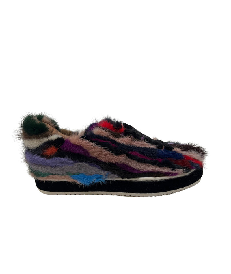 Pokemaoke Sneakers Fluffy Multicolor