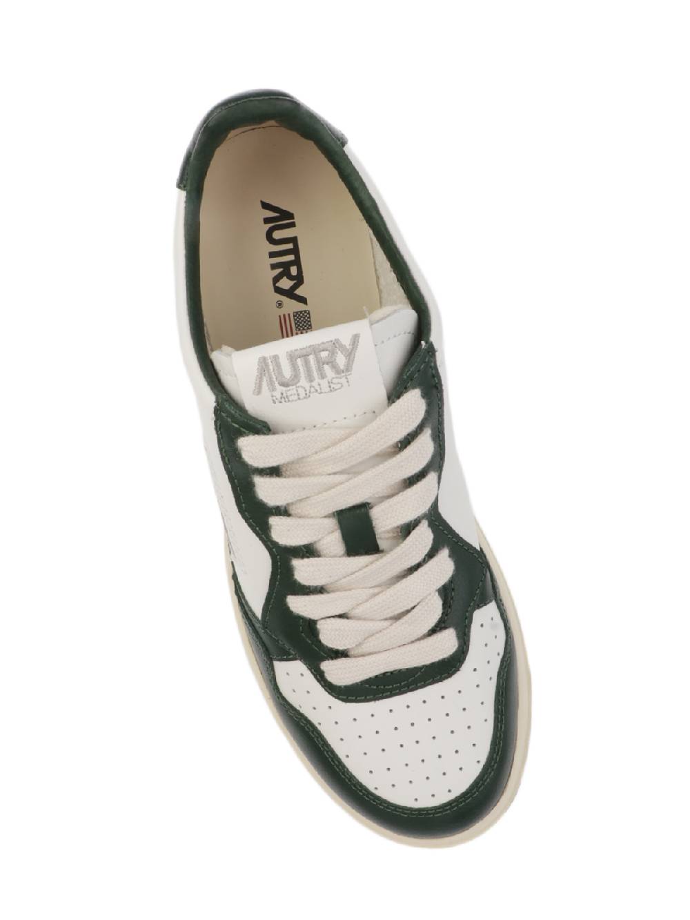 AUTRY Sneakers Donna Medalist Low in Pelle Bicolore Vendita Economica