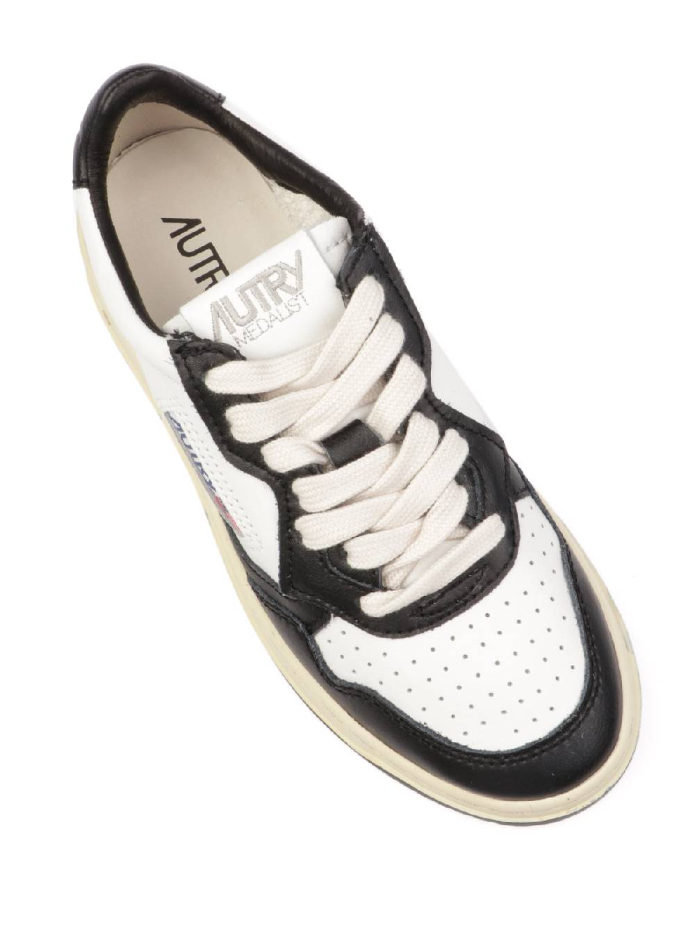 AUTRY Sneakers Donna Medalist Low in Pelle Bicolore In Vendita