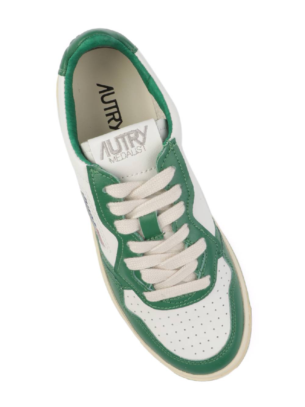 AUTRY Sneakers Donna Medalist Low in Pelle Bicolore Vendita Economica