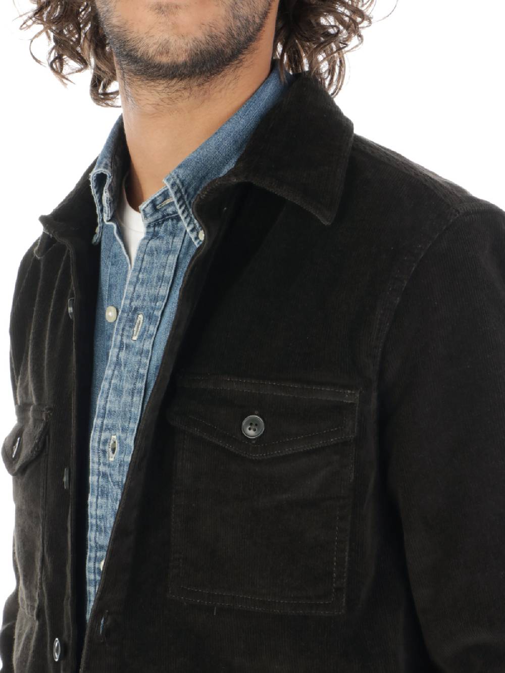 BARBOUR Overshirt Uomo Corduroy Promozione