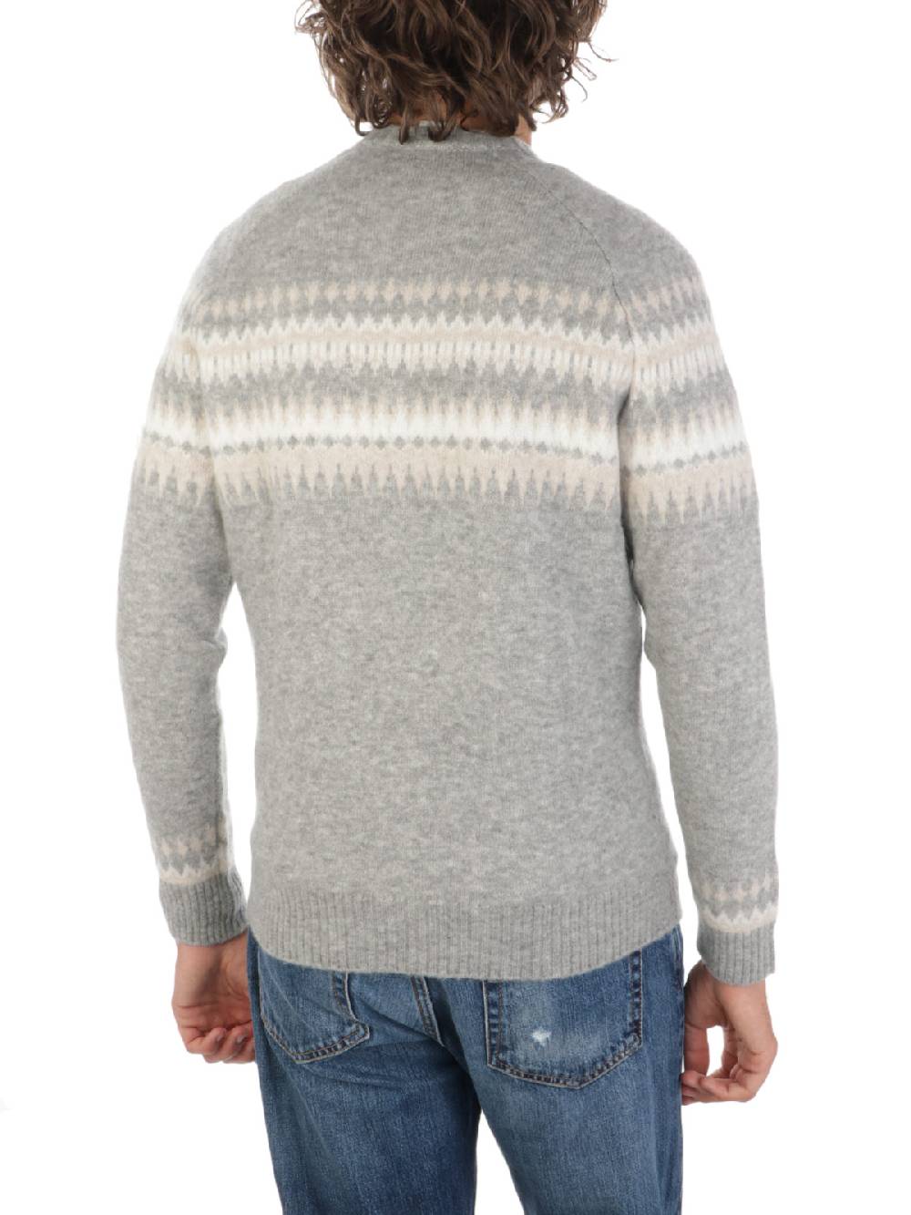 ELEVENTY Girocollo Uomo in Misto Cashmere Pezzi Unici