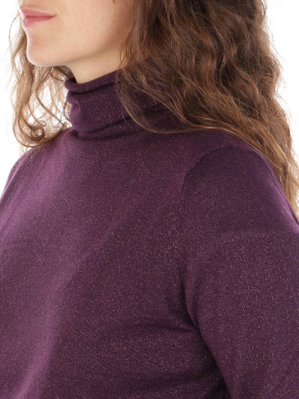 QUILISIA Dolcevita Donna Lurex in Lana Merino In Vendita