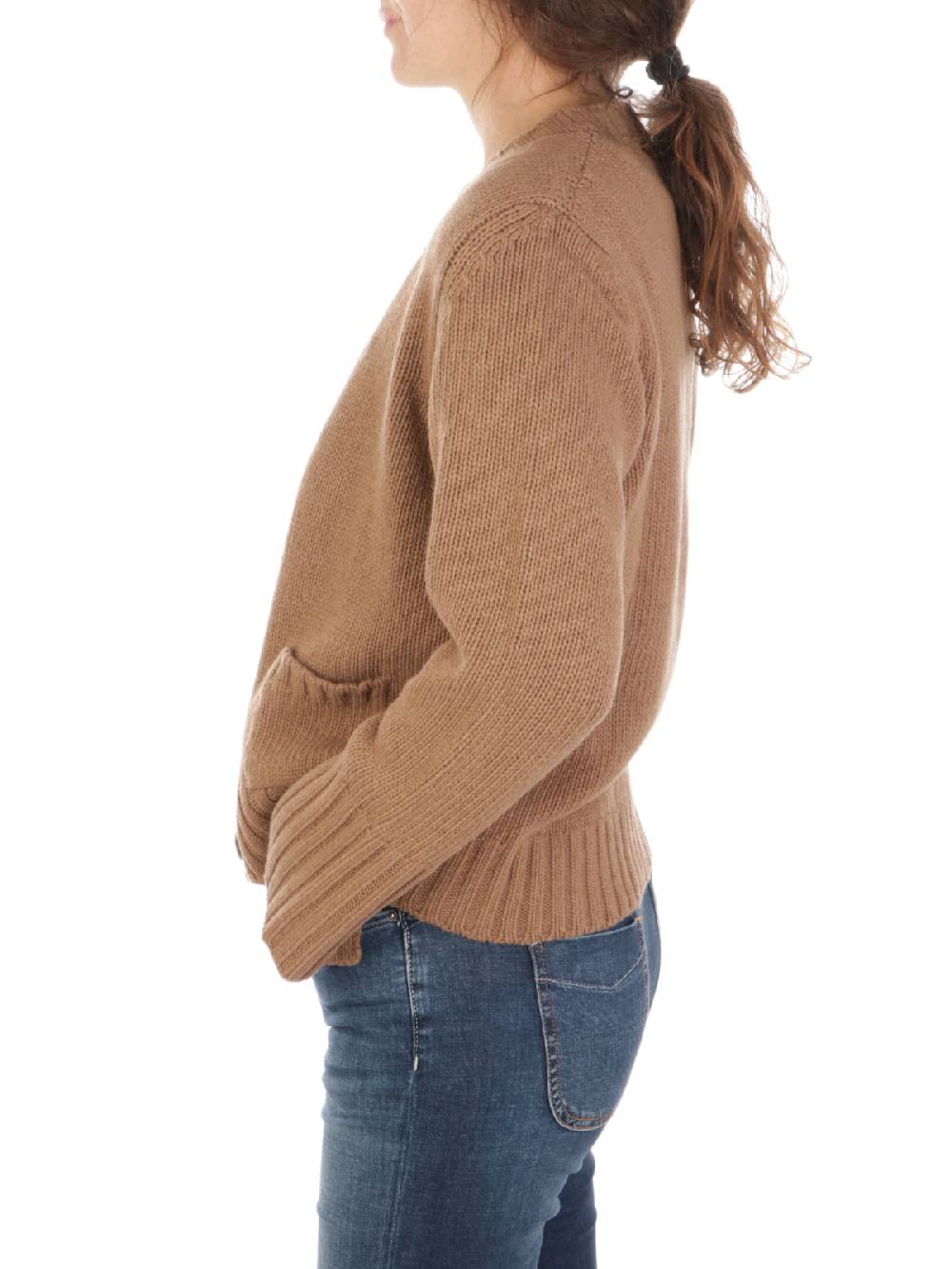 19.61 MILANO Cardigan Donna in Lana e Cashmere Vendite Flash