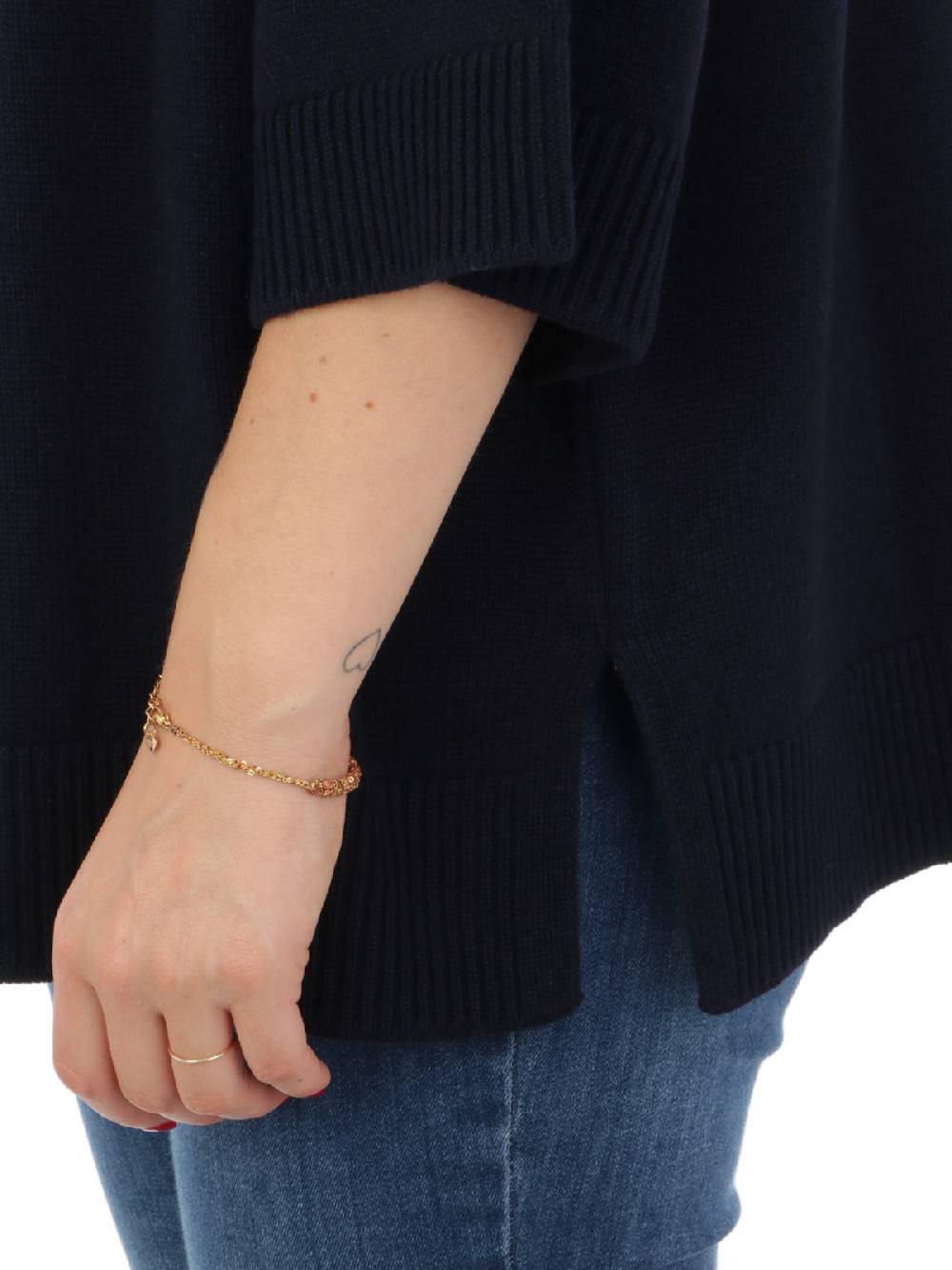 GRAN SASSO Dolcevita Donna Raglan in Lana e Cashmere Italia