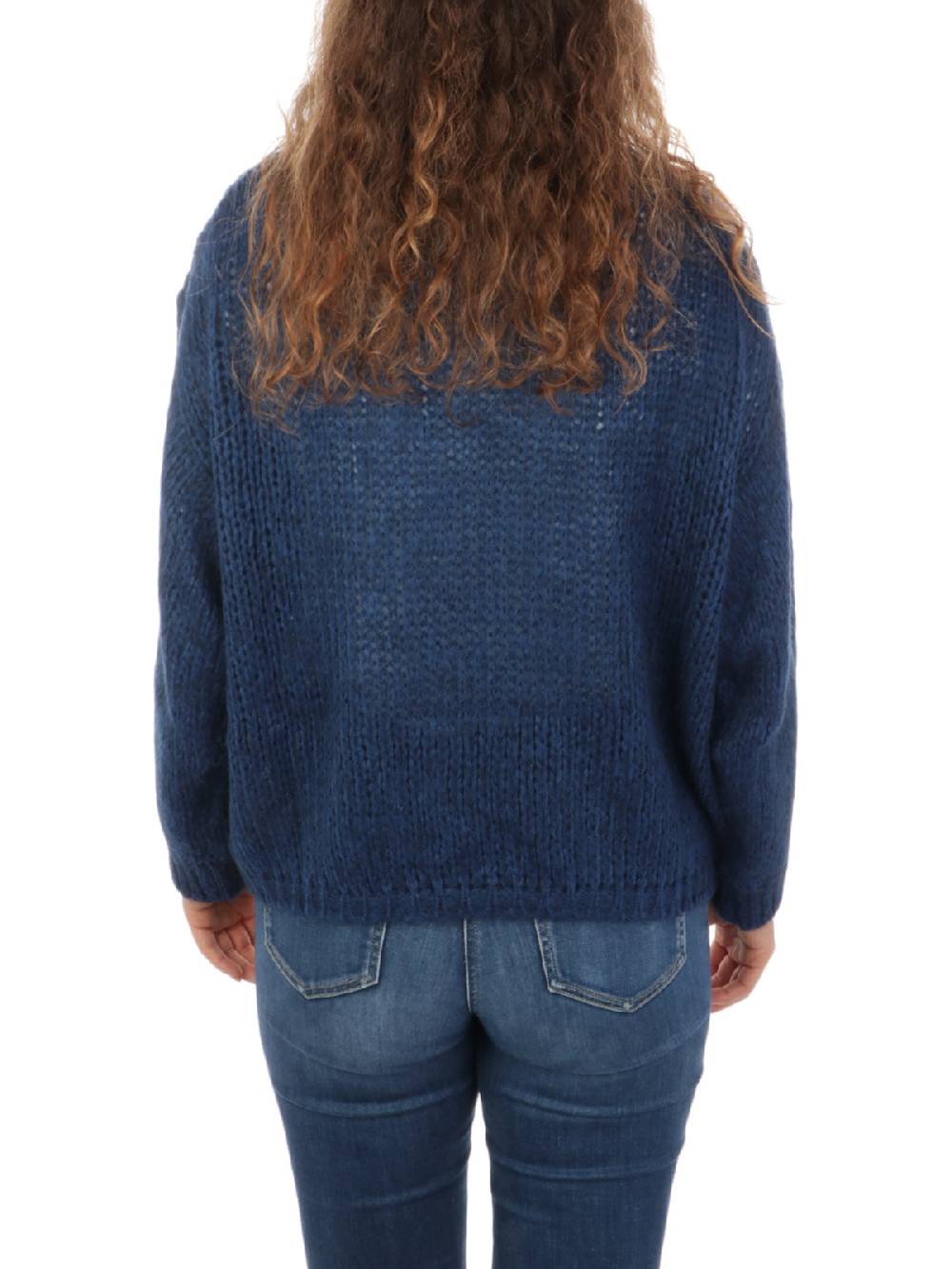 JE T'AIME Maglia Donna Lurex Collo Alto Qualità