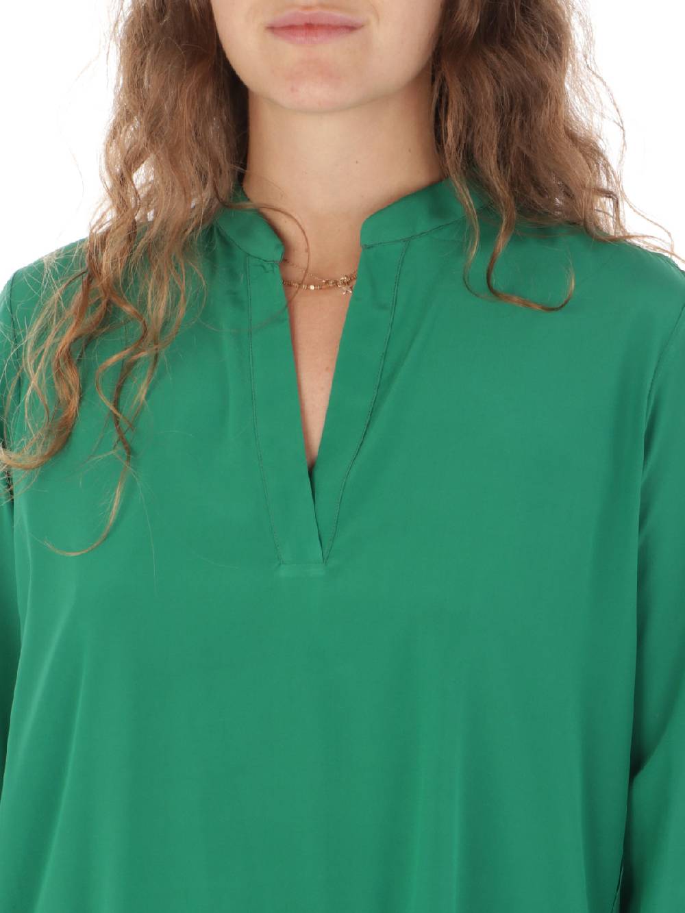 CALIBAN Blusa Donna in Seta Stretch Vendita