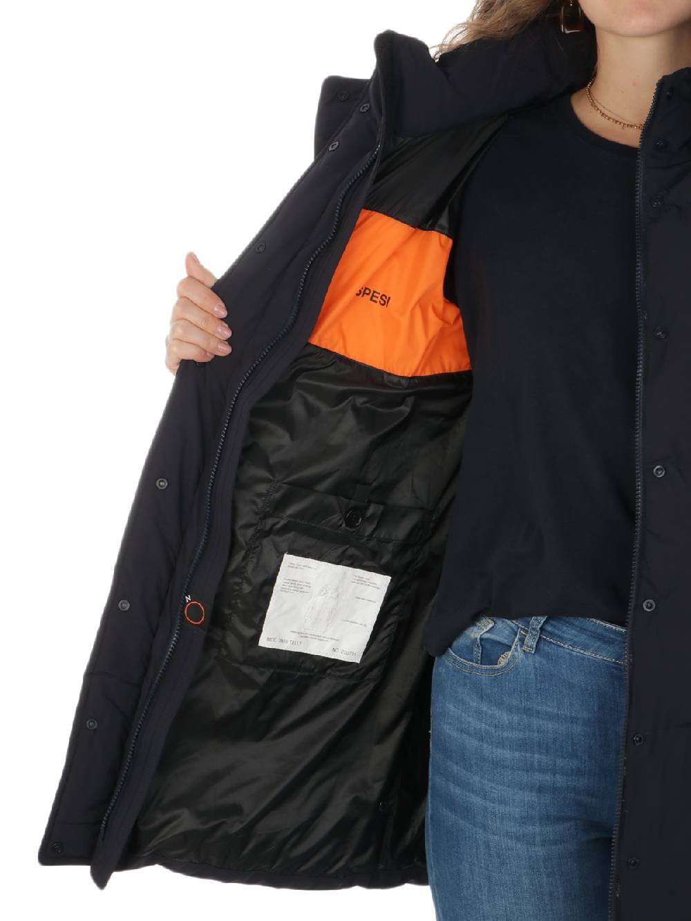 ASPESI Cappotto Donna Telly in Nylon Stretch Soddisfazione Garantita