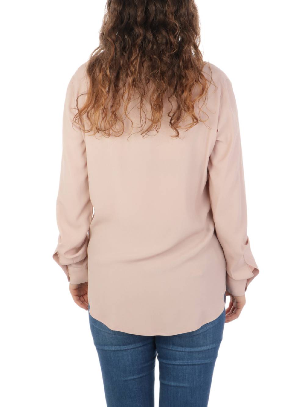 F.IT Camicia Donna in Misto Seta Qualità Garantita