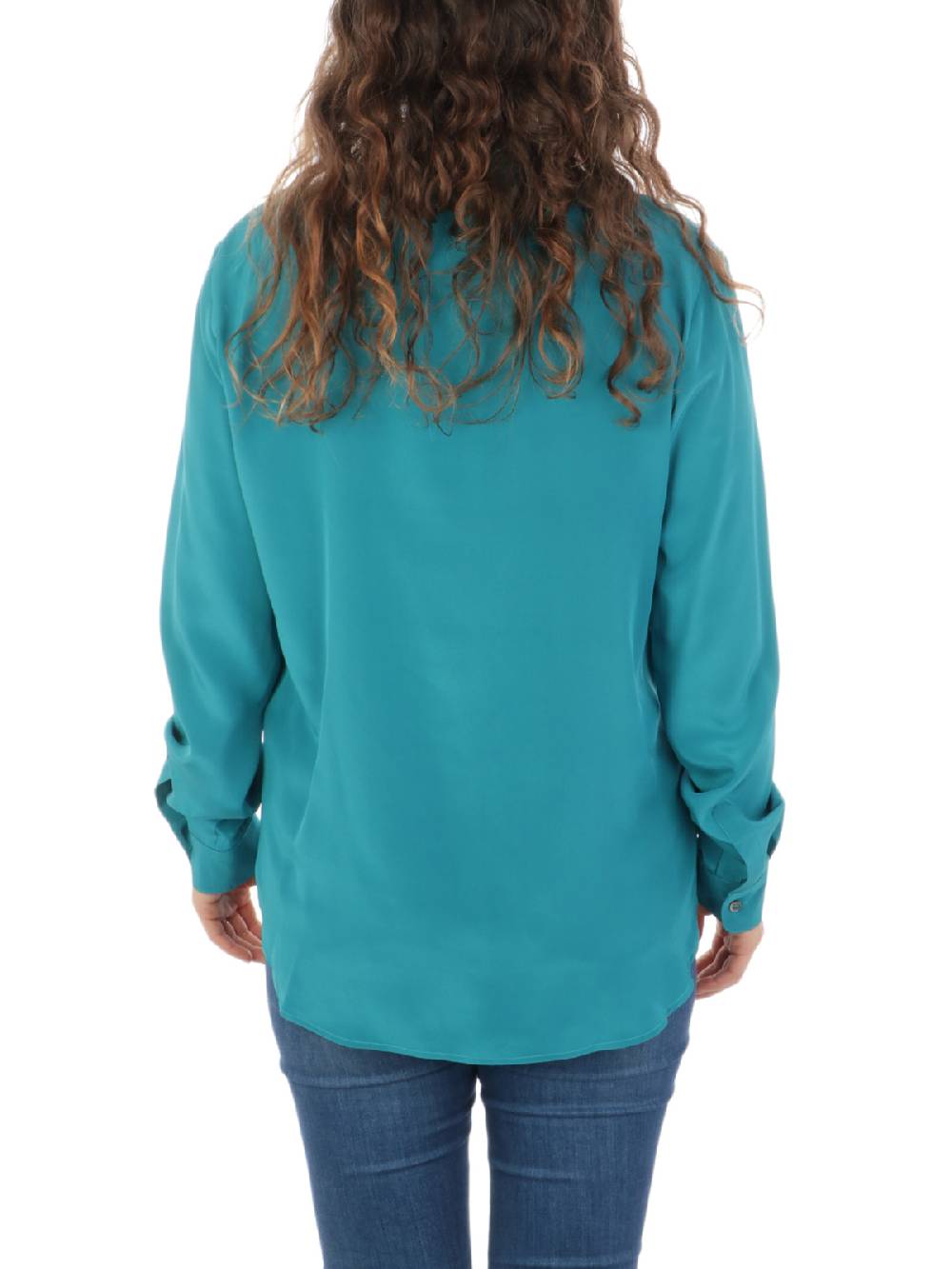 F.IT Camicia Donna in Misto Seta Negozi Online