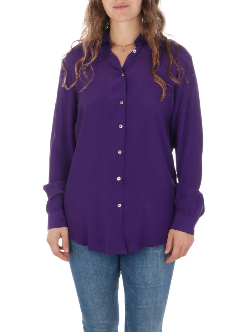 F.IT Camicia Donna in Misto Seta Acquista Ora