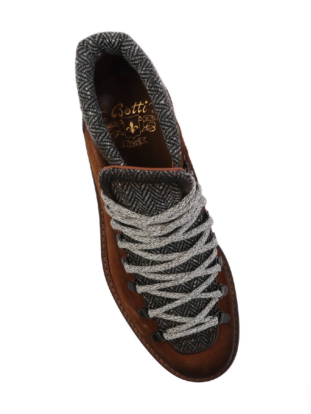 BOTTI Stivaletto Uomo in Suede e Tessuto Fino Al -60%