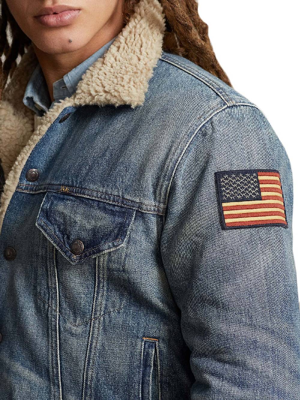 Polo Ralph Lauren Trucker Jacket Sconto