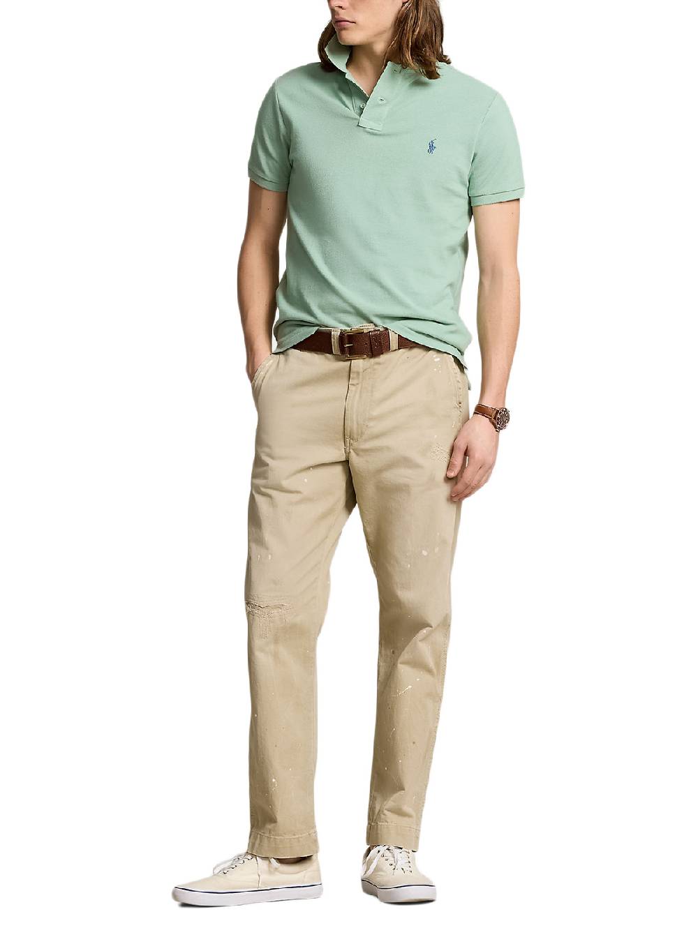 Polo Ralph Lauren Iconic Mesh Polo Negozi Online