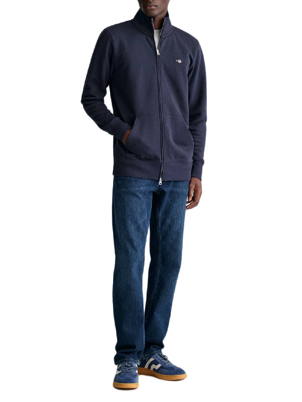 Gant Reg Shield Full Zip Sweat Novità