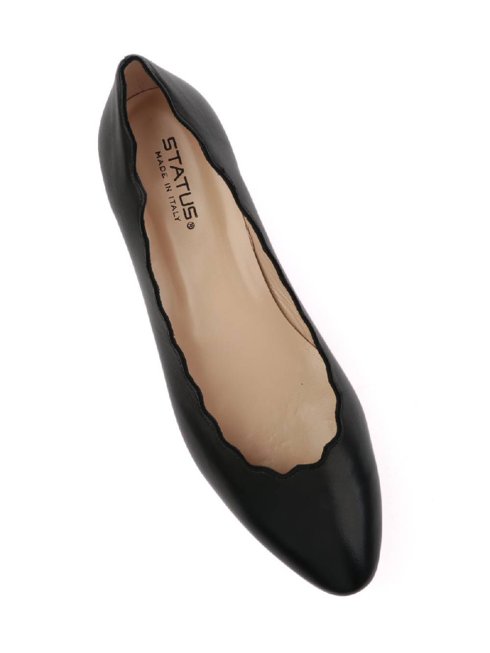 STATUS Ballerina Da Donna In Pelle Spedizione Gratuita
