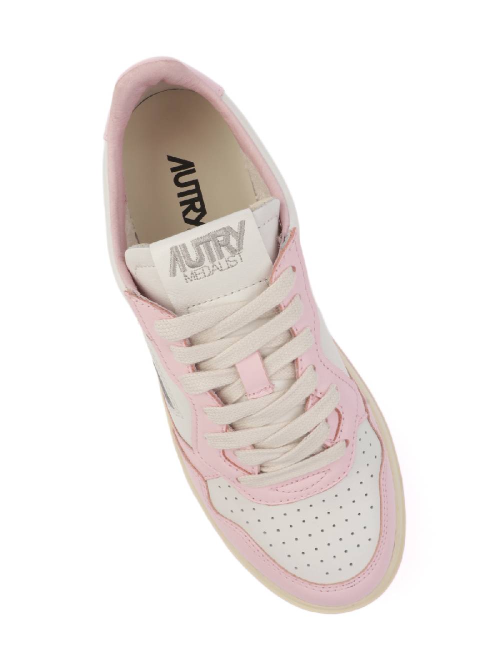 AUTRY Sneakers Donna Medalist Low In Pelle Bicolore Acquista Ora