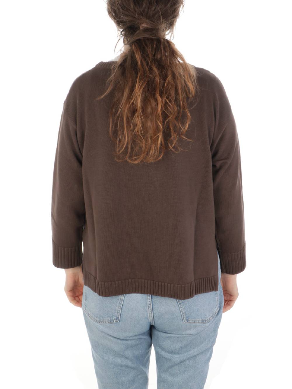 ROSSOPURO Maglia Donna Over In Cotone Convenienza