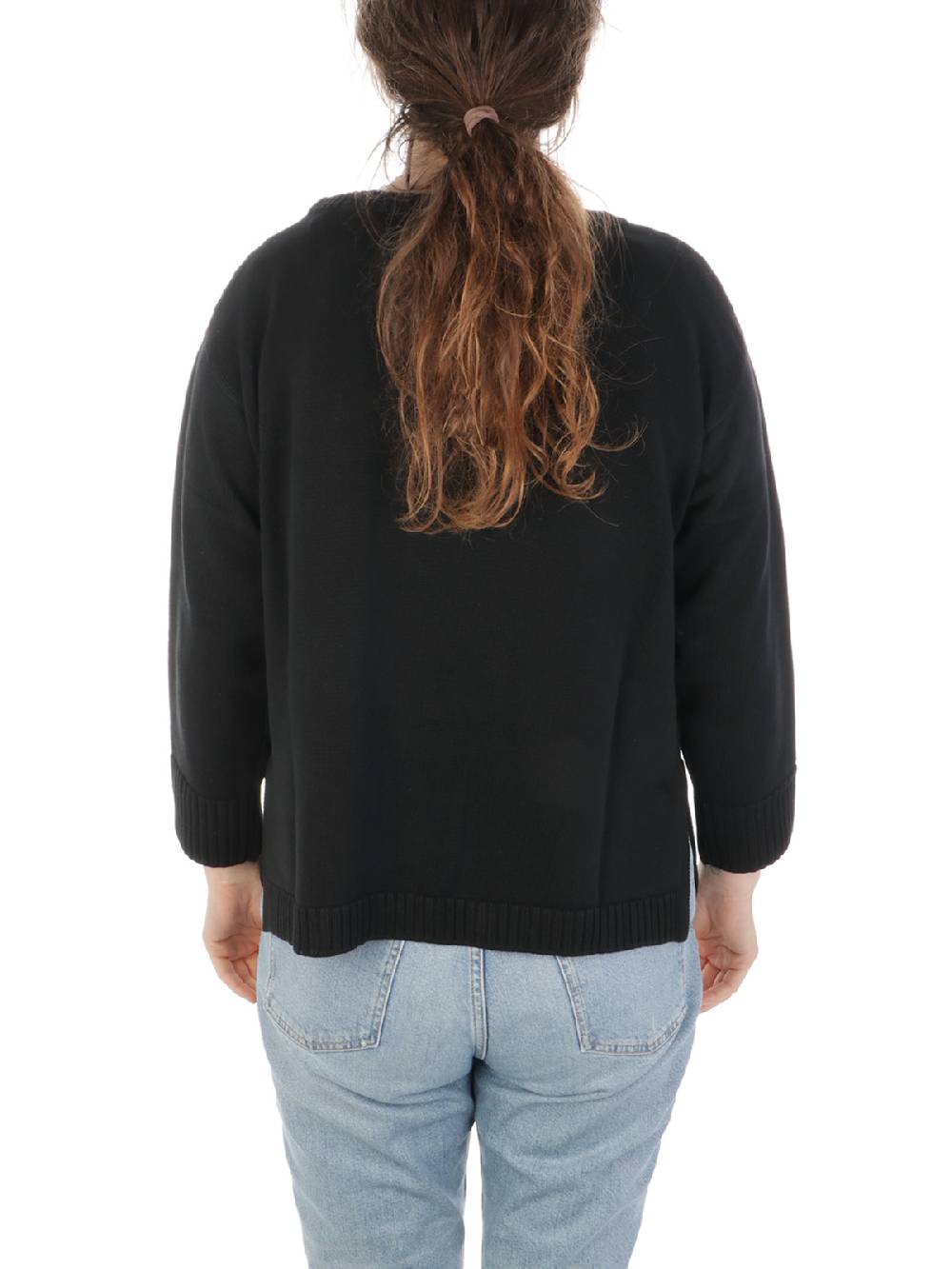 ROSSOPURO Maglia Donna Over In Cotone Novità