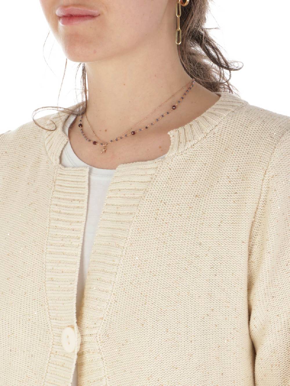 MAIDA MILA Cardigan Donna Con Paillettes Economico