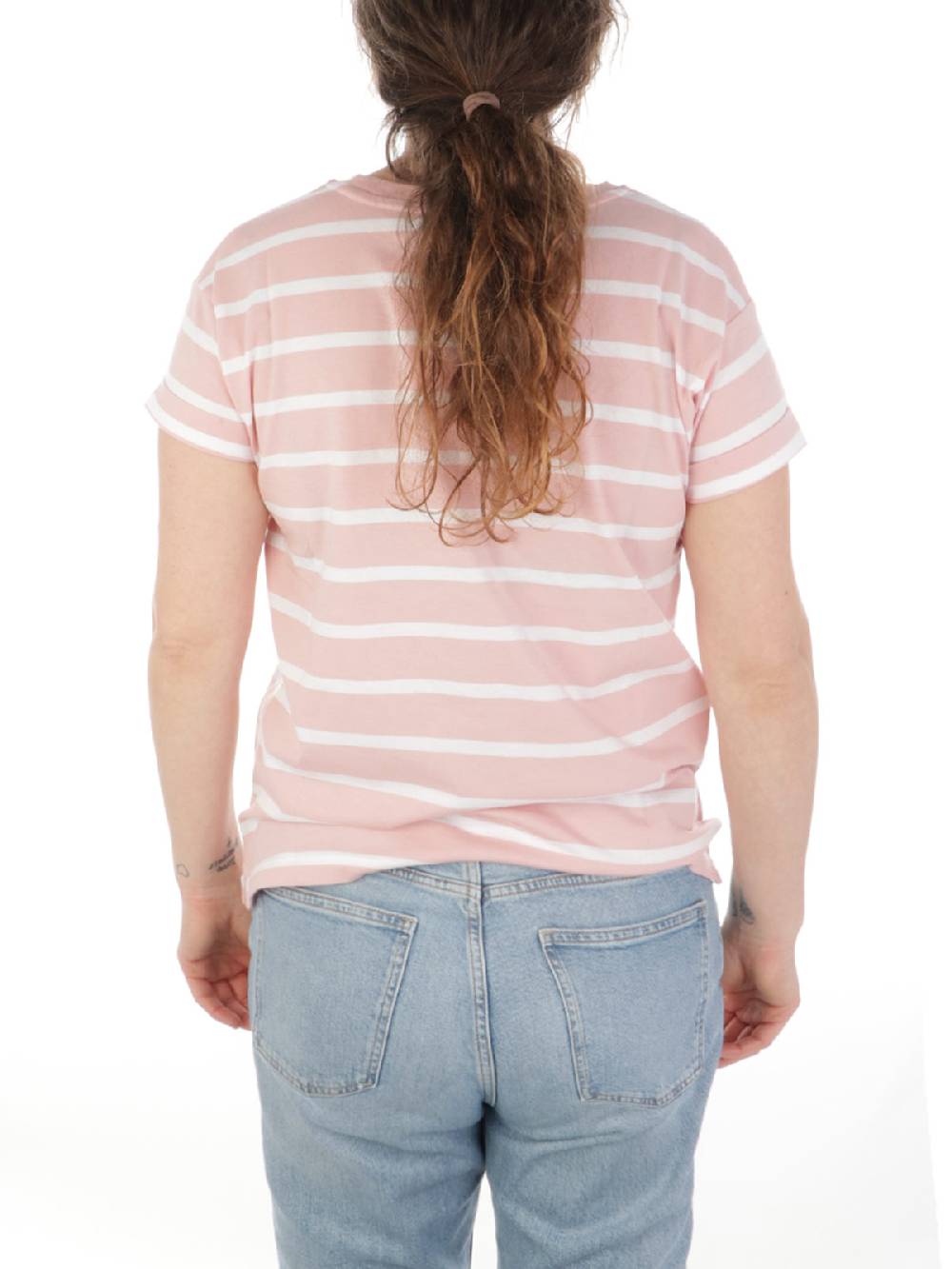 BARBOUR T-shirt Donna Otterburn Stripe In Vendita