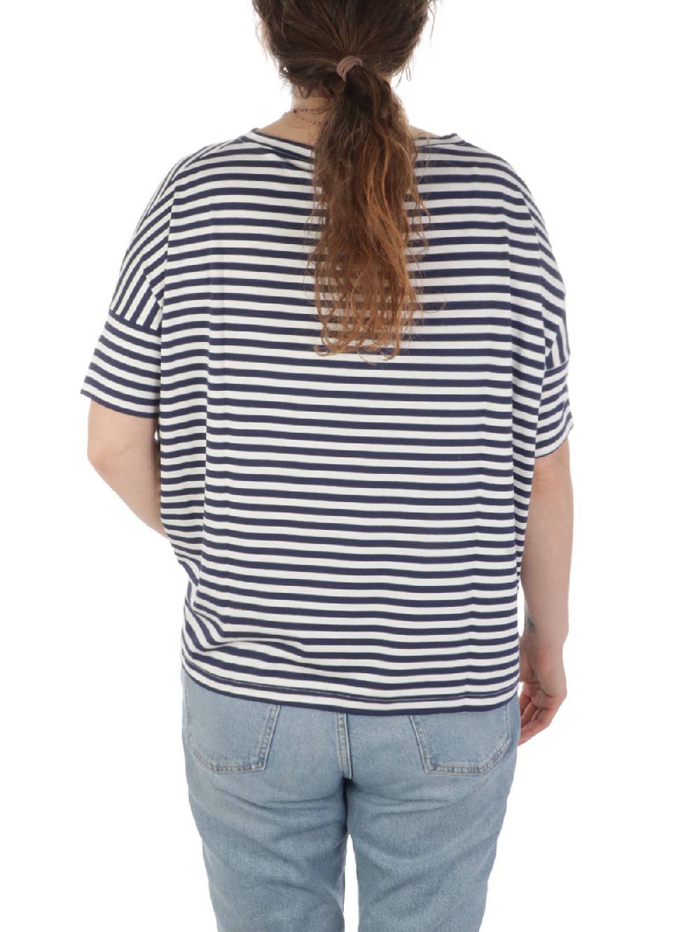 MAIDA MILA Blusa Ampia Donna Rigata In Viscosa I Più Venduti