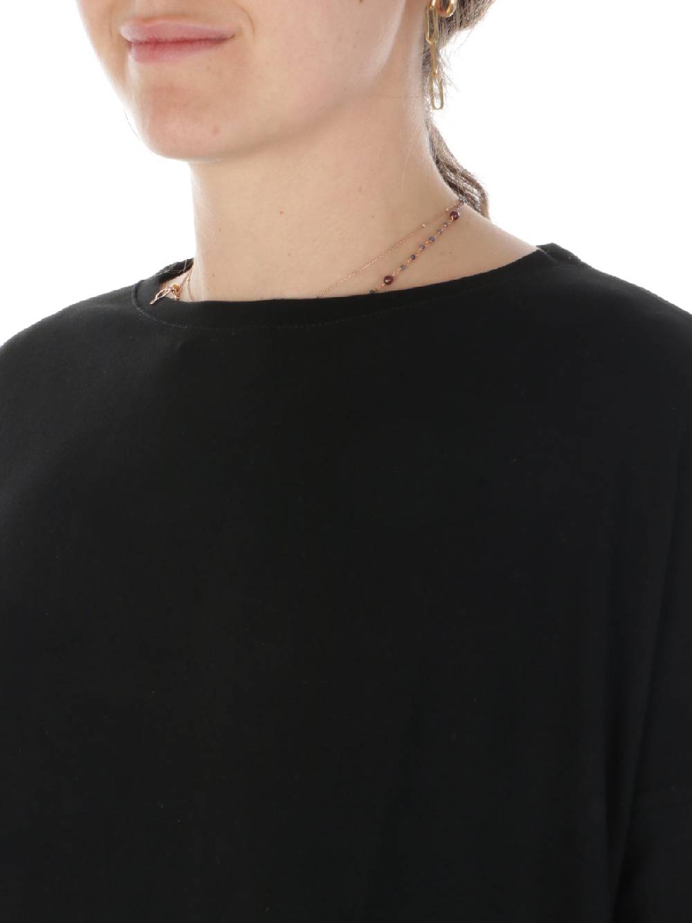 MAIDA MILA Blusa Ampia Donna In Cotone Stretch Moda