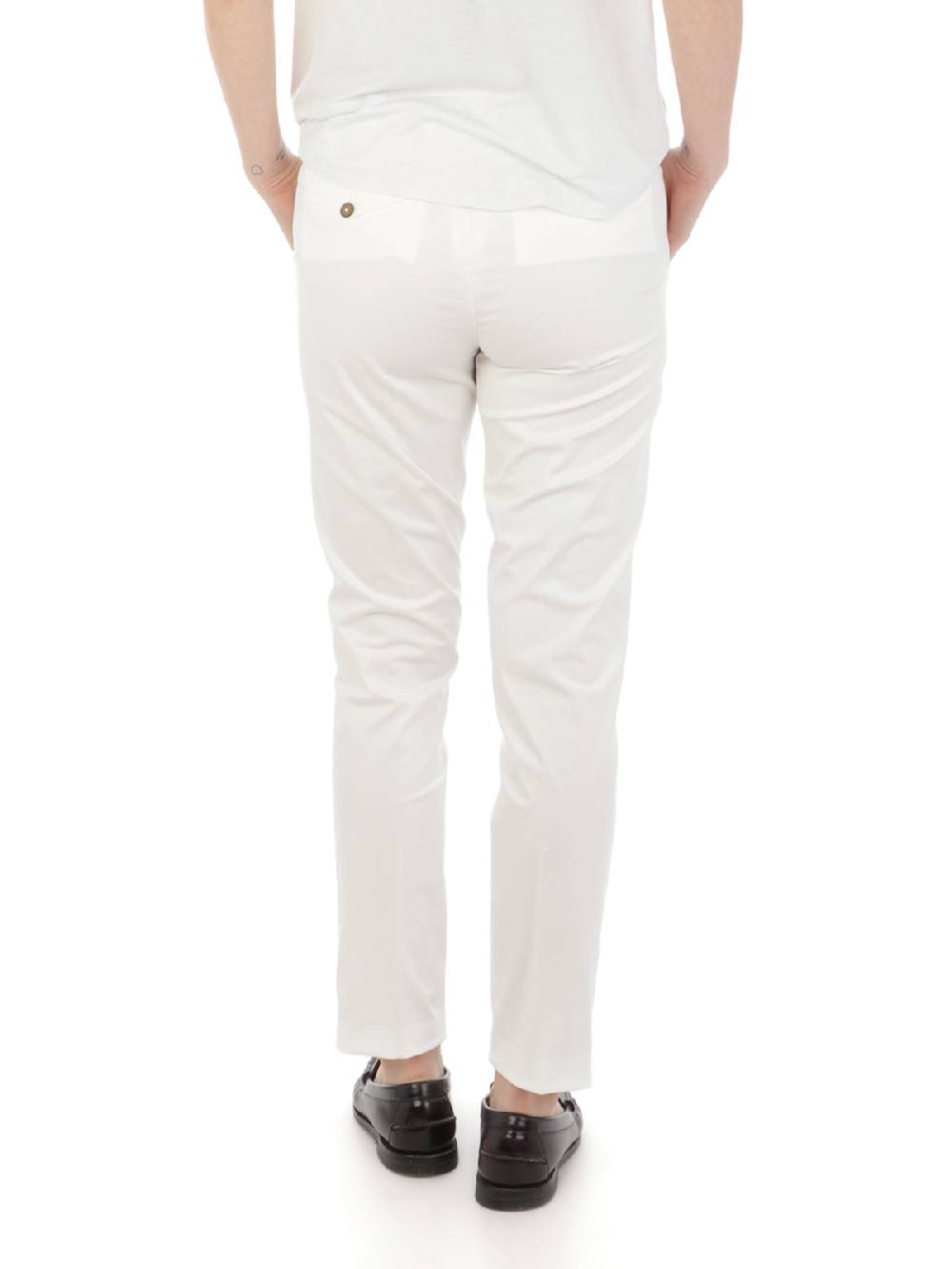 BRIGLIA 1949 Pantaloni Donna Nicole in Cotone Stretch Pezzi Unici