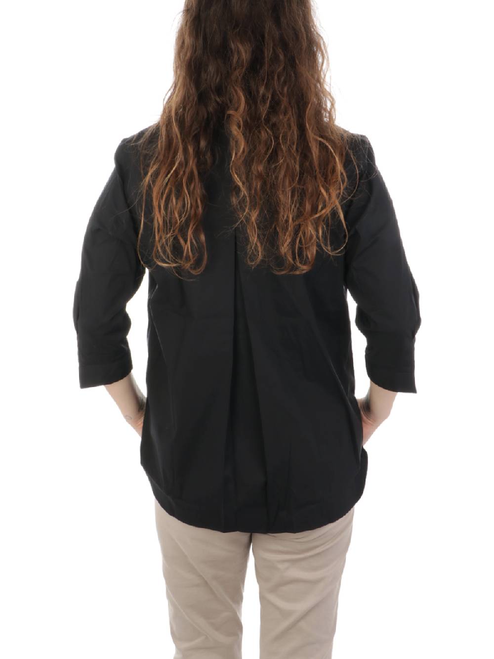 CALIBAN Camicia Donna Coreana Stretch Presa