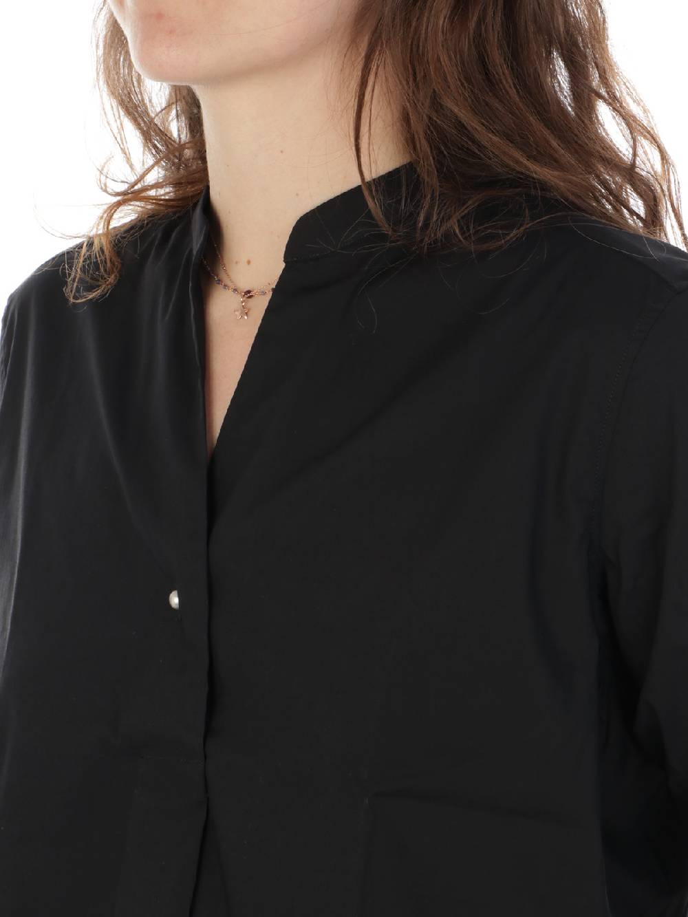 CALIBAN Camicia Donna Coreana Stretch Presa