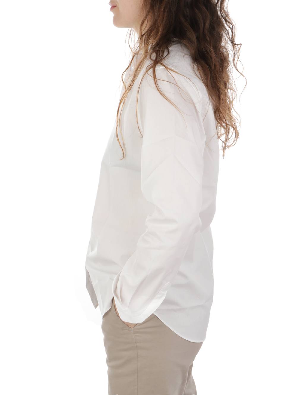 ASPESI Camicia Donna Coreana In Cotone