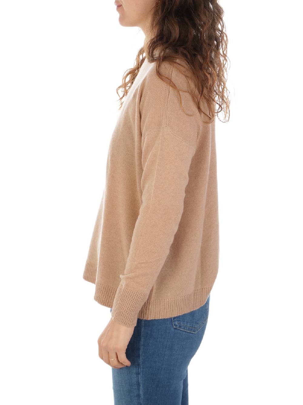ROSSOPURO Maglia Donna in Lana e Cashmere