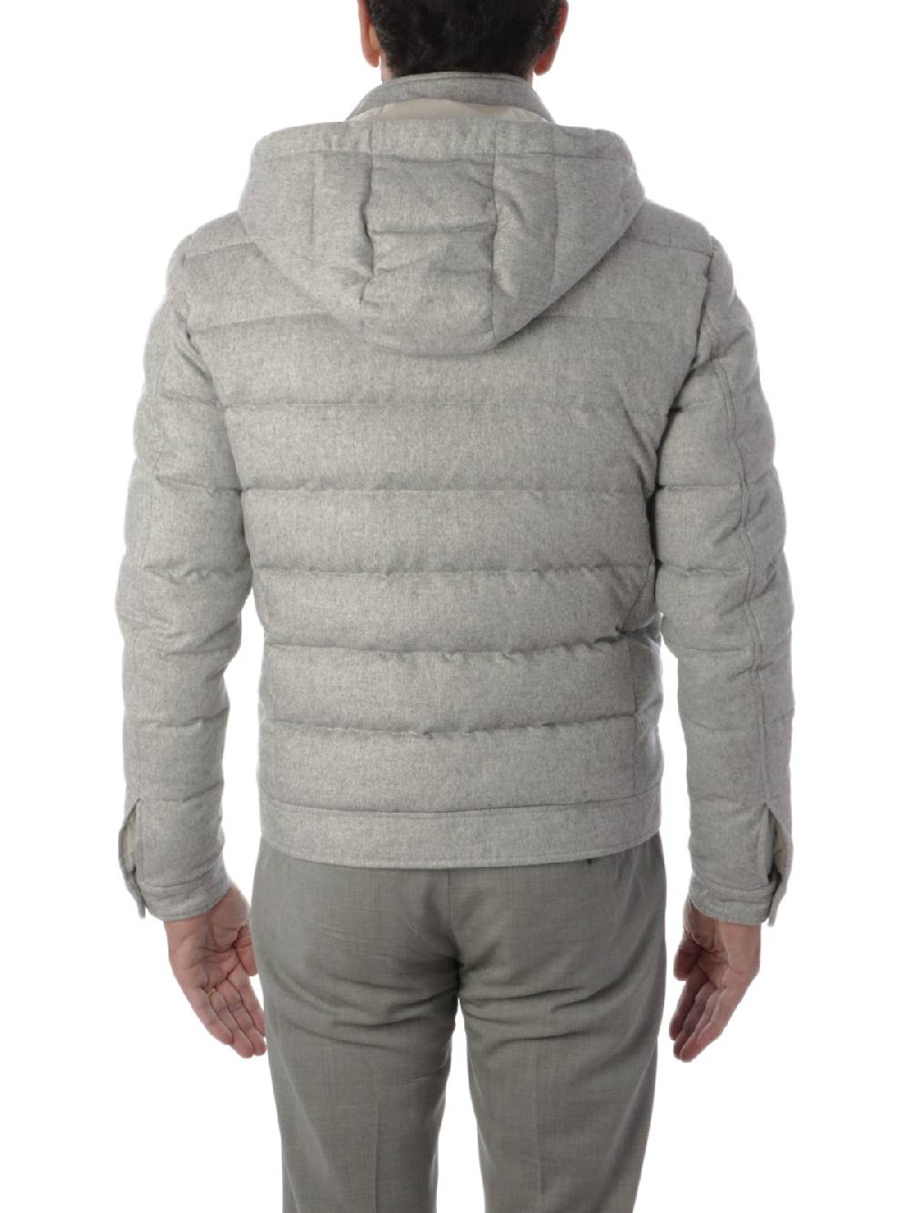 ELEVENTY Giubbotto Uomo in Seta e Cashmere Saldi Di Fabbrica